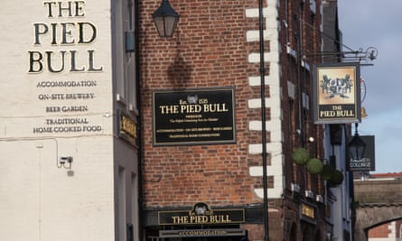 As old as time: established in 1535, the Pied Bull, Chester.