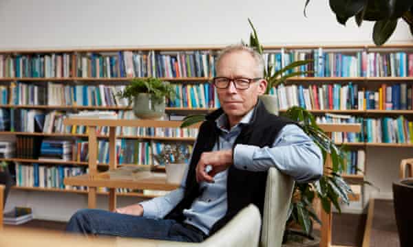 Prof Johan Rockström, photographed at the Stockholm Resilience Center, part of Stockholm University.