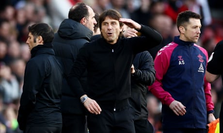 Tottenham’s squad believe Antonio Conte is ‘going or gone’ after outburst