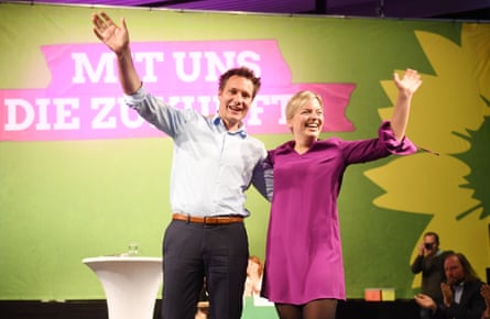 The Greens' Ludwig Hartmann and Katharina Schulze