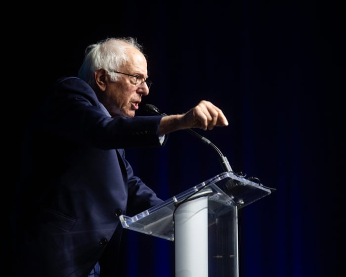 Bernie Sanders calls on Silicon Valley to ‘pause AI development’ in interest of humanity — image supplied by The Guardian Business's feed