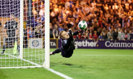 Daniel Iversen saved three penalties on his debut for Leicester in their Carabao Cup penalty shootout win over Stockport.