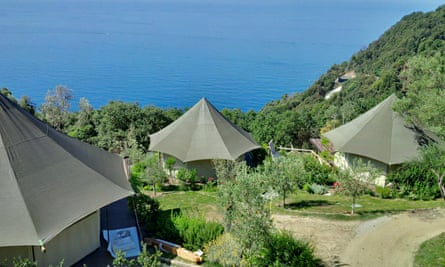 Safari tents at Sesta Terra.