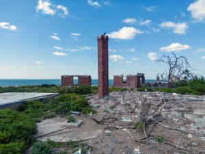 Crematorium Chimney, Swinburne Island, 2023