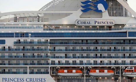 The Coral Princess ship in 2020