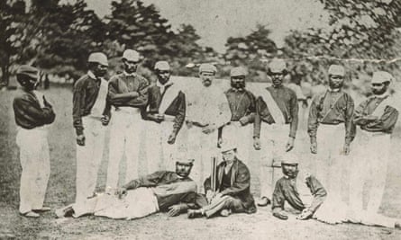 ‘People were astounded when they heard the story’ … the Australian cricket team visit England in 1868.