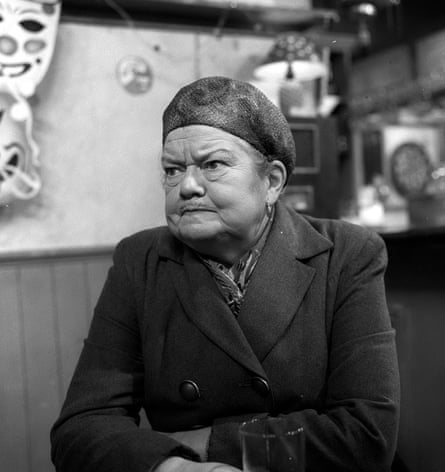 Violet Carson as Ena Sharples on Corrie.