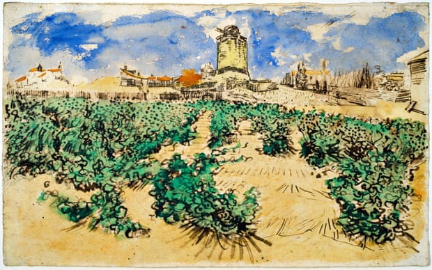 Van Gogh's Moulin d'Alphonse.
