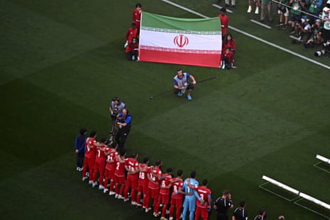 England v Iran: World Cup 2022 – live | World Cup 2022 17 The Iranian fans reaction to their national anthem was telling.
