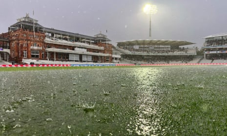 If you need rain, just put on a Test match.