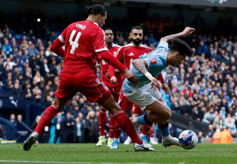 Van Dijk brings down Nico O'Reilly