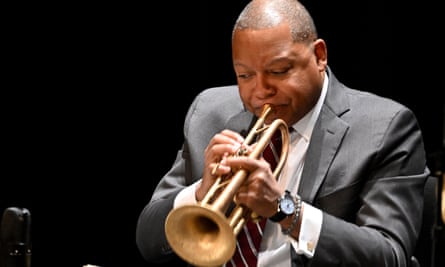 ‘Marsalis loves the trumpet. He knows how to explore its every characteristic.’ Wynton Marsalis performing with Jazz at Lincoln Center Orchestra in February 2022.