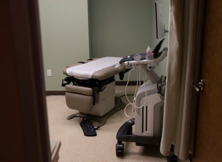 a table in a doctor office