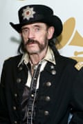 Lemmy in Los Angeles earlier this year for a Grammy ceremony.