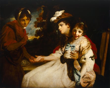 The Gypsy Fortune Teller by Sir Joshua Reynolds.