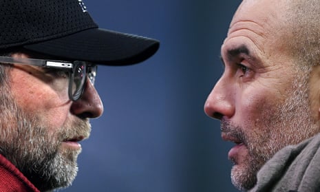 Jürgen Klopp and Pep Guardiola meet again at Anfield.