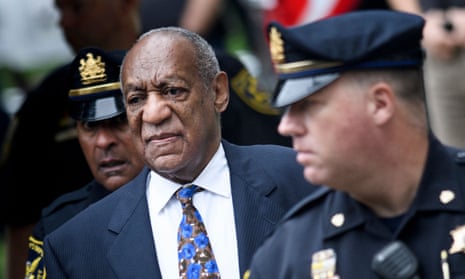 Bill Cosby arriving in court in Pennsylvania.