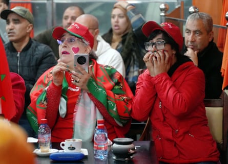 World Cup 2022 briefing: Argentina v France will provide subplots aplenty | World Cup 2022 8 Morocco fans react as they watch the match in Casablanca.