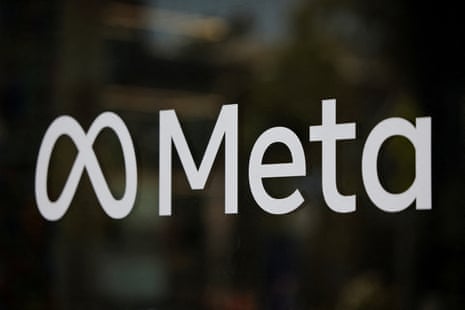 The Meta logo.