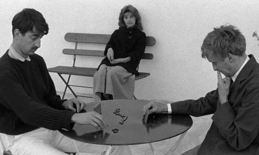 From left: Henri Serre, Jeanne Moreau and Oskar Werner.