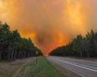 Minnesota deploys national guard to help fight wildfires in northern region
