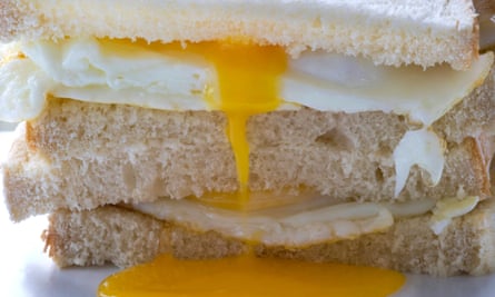 Fried egg sandwich.