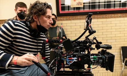 Zach Braff sur le tournage de A Good Person