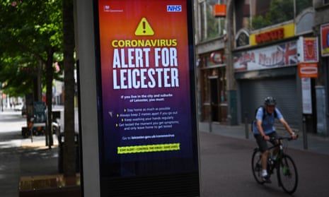 A public information notice in Leicester