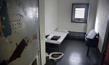 A solitary confinement cell called at New York's Rikers Island jail. 