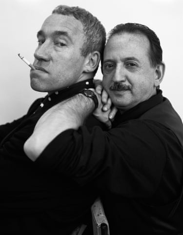 Actor Simon Callow and choreographer Stuart Hopps, London, 1991 (Affinities) Through these assignments she photographed artists, writers, performers, activists and public figures, while continuing to approach portraiture through observation and personal connections