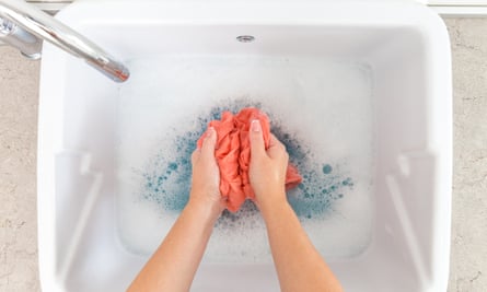 Dry-clean only items can be expensive to clean – have you considered hand washing them?