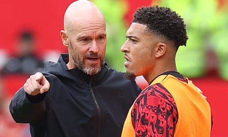 Erik ten Hag unsure if he will ever pick Jadon Sancho for Manchester United  | Manchester United | The Guardian