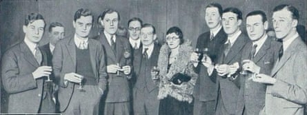 Gertrude Trevelyan (centre) with the other contributors to Red Rags: Essays of Hate from Oxford, a book of anti-communist essays, photographed for the Bystander in March 1933.