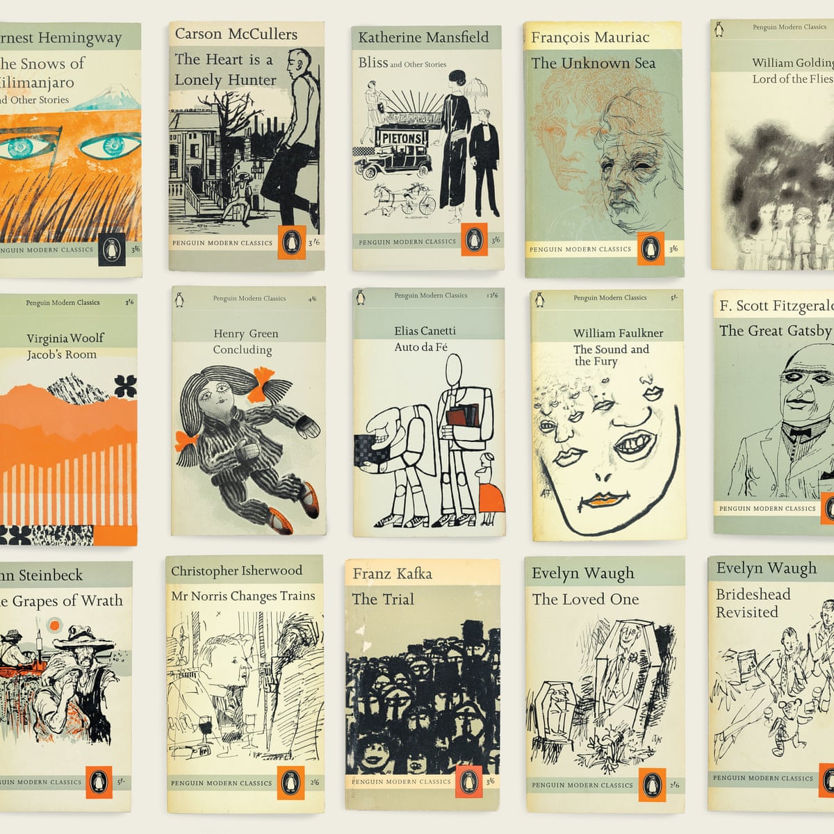 How Penguin S Modern Classics Dared Us To Judge A Book By Its Cover Penguin The Guardian
