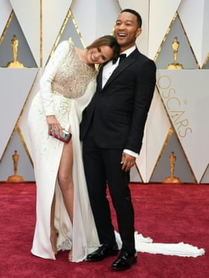 John Legend and wife Chrissy Teigen