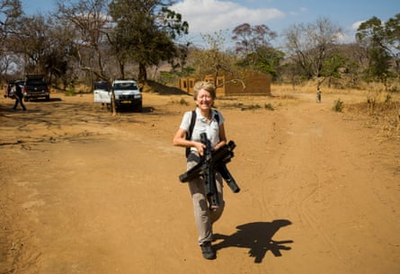 Sarah Boseley in Malawi, 2019.