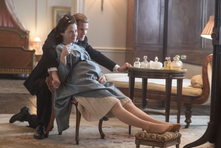 Claire Foy and Matt Smith in The Crown.