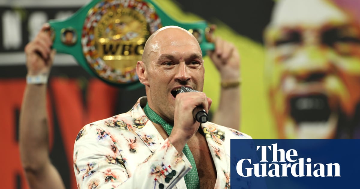 Tyson Fury: from the lowest of lows to the top of the world