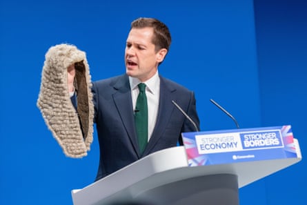 Robert Jenrick at the 2025 Conservative party conference.