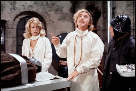 film still from young frankenstein