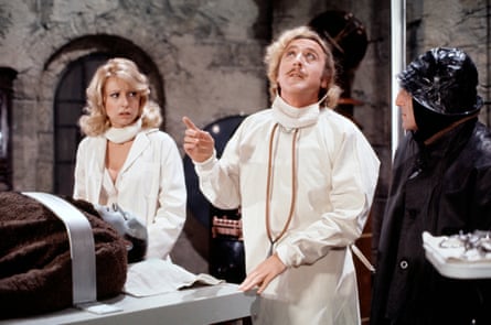 film still from young frankenstein