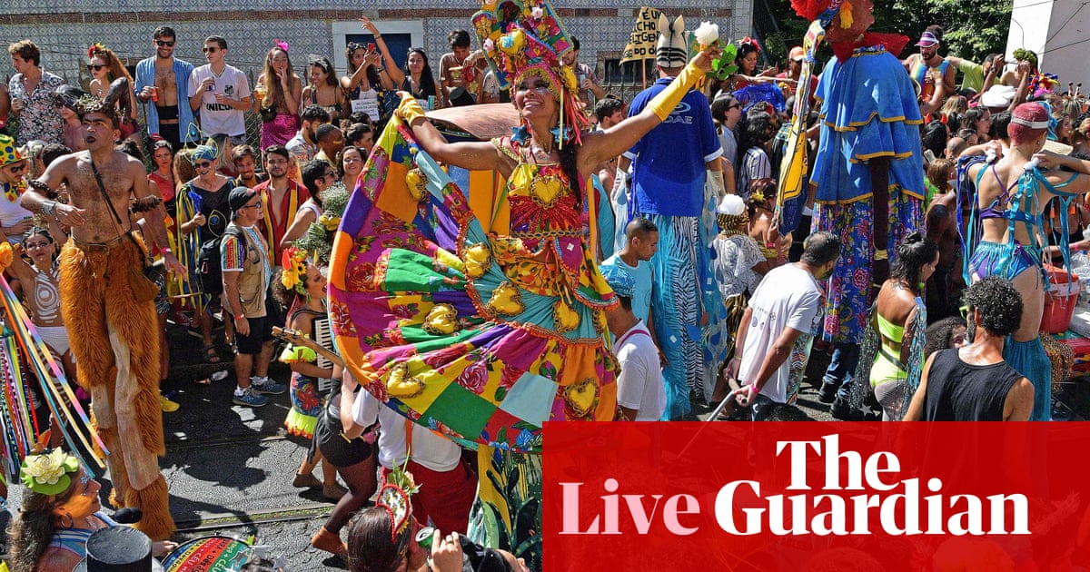 Noticias de Covid en vivo: Rio de Janeiro cancels Carnival parade for second year; Delhi imposes weekend curfew