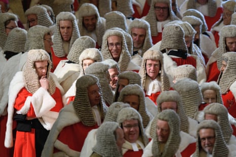 Crowd of high court judges.