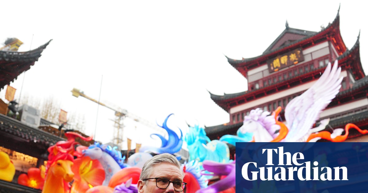 China has lifted sanctions from six serving British MPs and peers, Starmer says