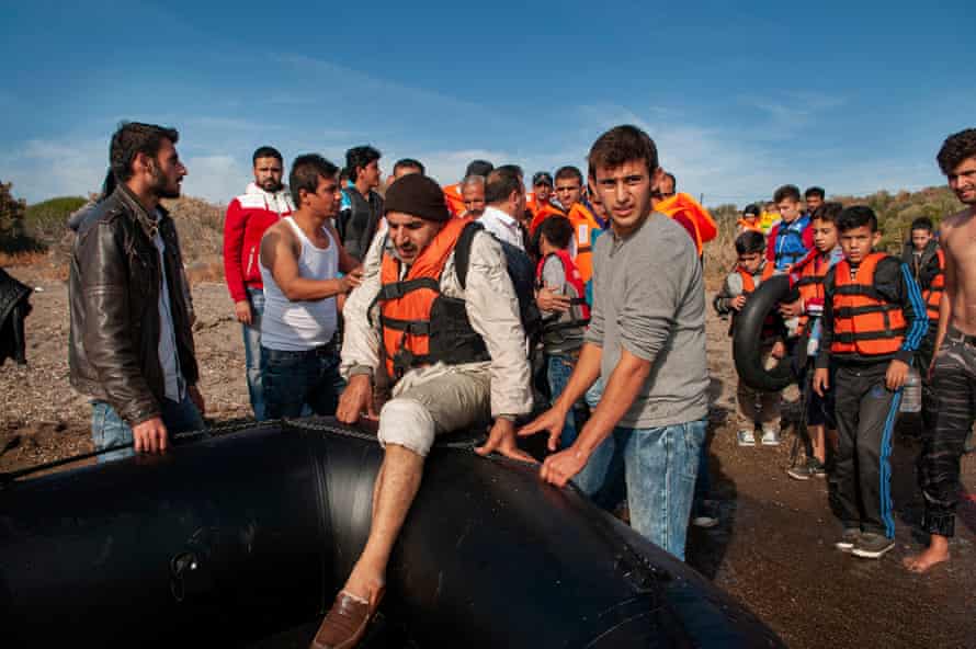 The refugees were forced to leave their possessions behind at the last minute.