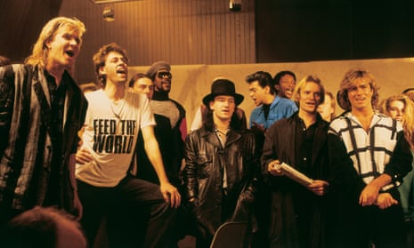 Band Aid’s Do They Know It’s Christmas? reissued as all-star