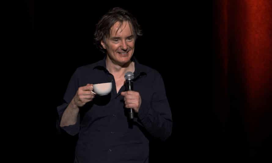 Deep thinker … Dylan Moran performing Dr Cosmos.