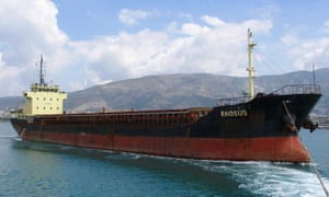 An undated photo the the Rhosus.