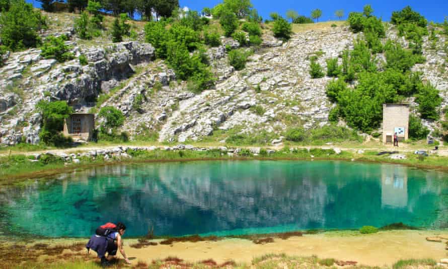 The source of the Cetina, Croatia
