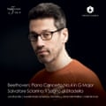 The artwork for Beethoven vol.4 featuring salvatore Sciarrino.